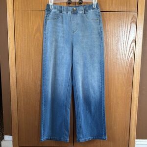 Wide Leg Denim Jeans